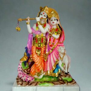 Radha Krishna Statue – Divine Love & Blessings