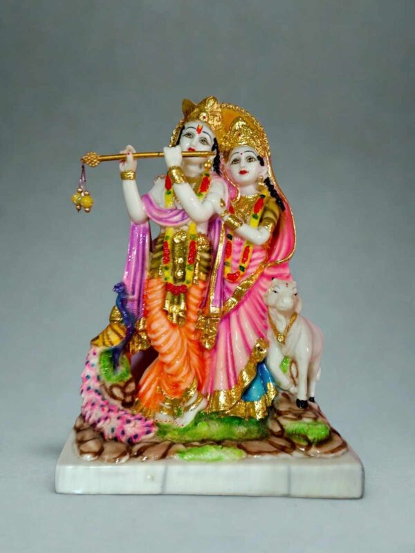 Radha Krishna Statue – Divine Love & Blessings