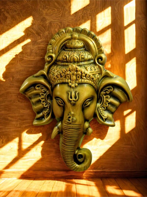 Golden Ganesha Wall Art