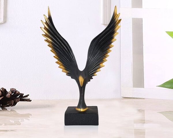 Resin Eagle Wings Showpiece – Strength & Elegance