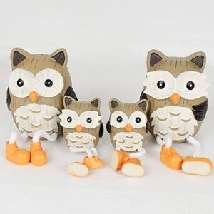 Adorable Owl Family Showpiece – Cute Home Décor Set
