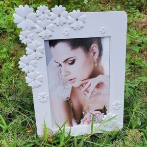 Elegant Floral Photo Frame Size 4×6