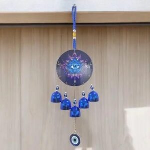 Evil Eye Hanging with Bells