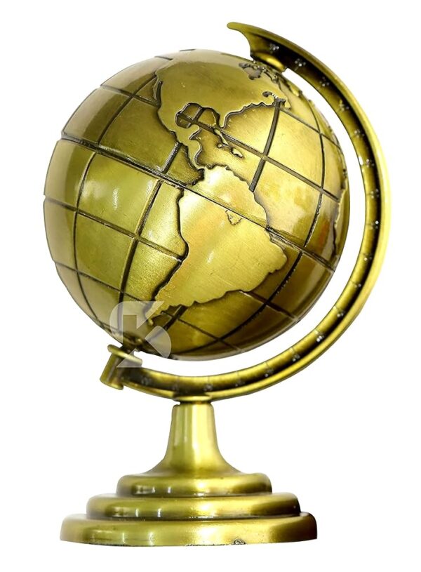 Antique Golden Globe