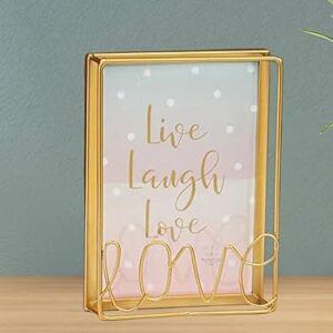 Golden Love Photo Frame