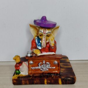 Writing Ganesh Ji Idol Showpiece